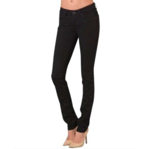 NEW J Brand Black Slim Fit Cigarette Leg Jeans Size 29 - Picture 1 of 8